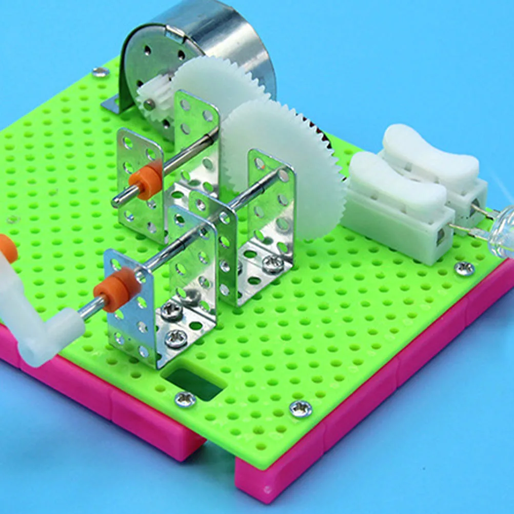1 Set Diy Hand Generator Science Experiment Toy for Primary School Students