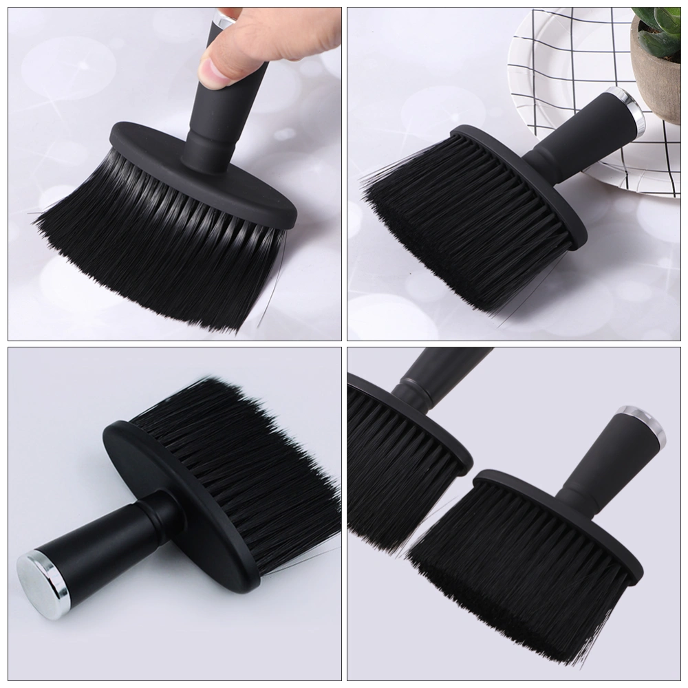 2pcs Barber Neck Duster Brush Gentle Cleaning Face Brush Cleaning Dusting Brush