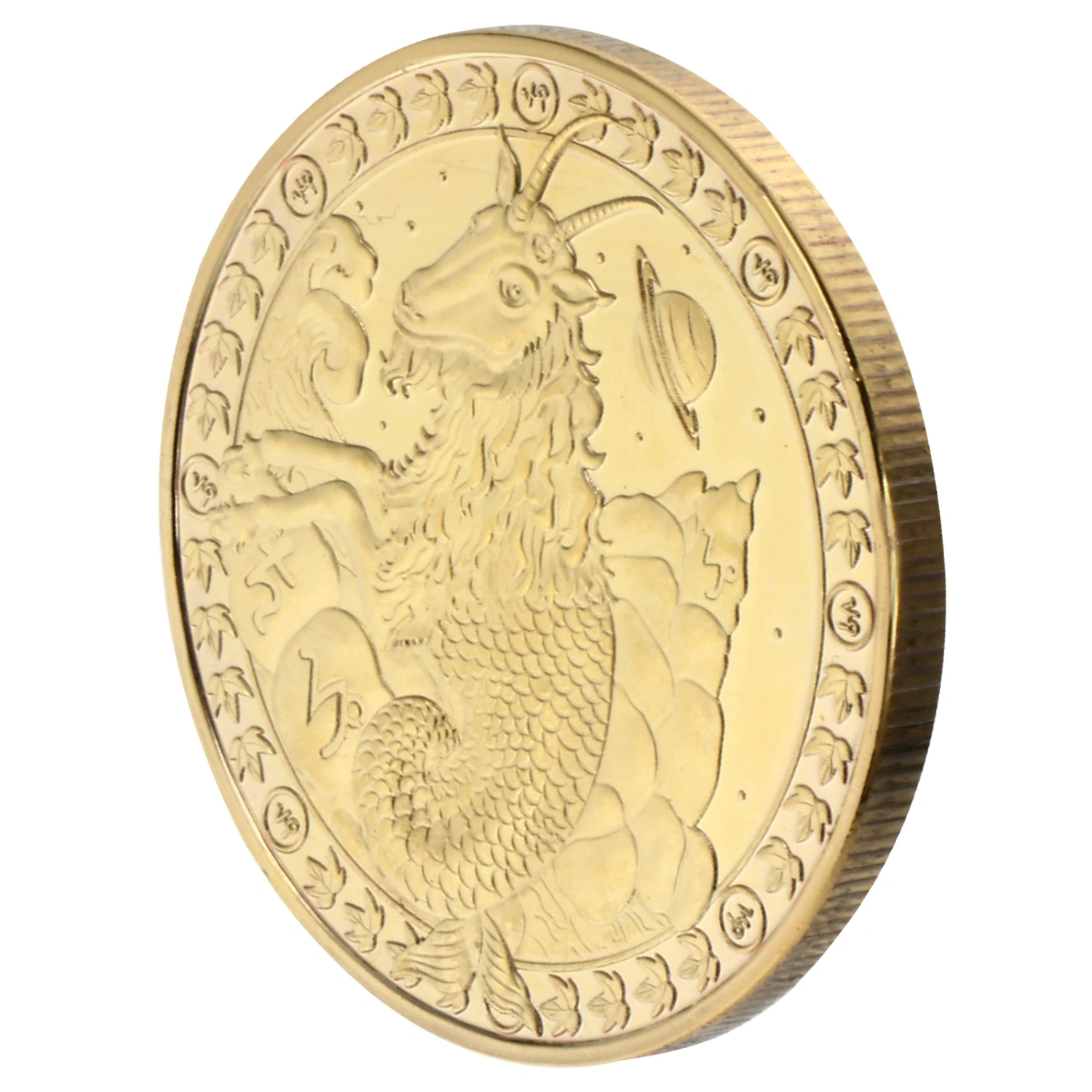 1Pc Constellation Commemorative Coin Capricorn Collection Coin Collective Coin