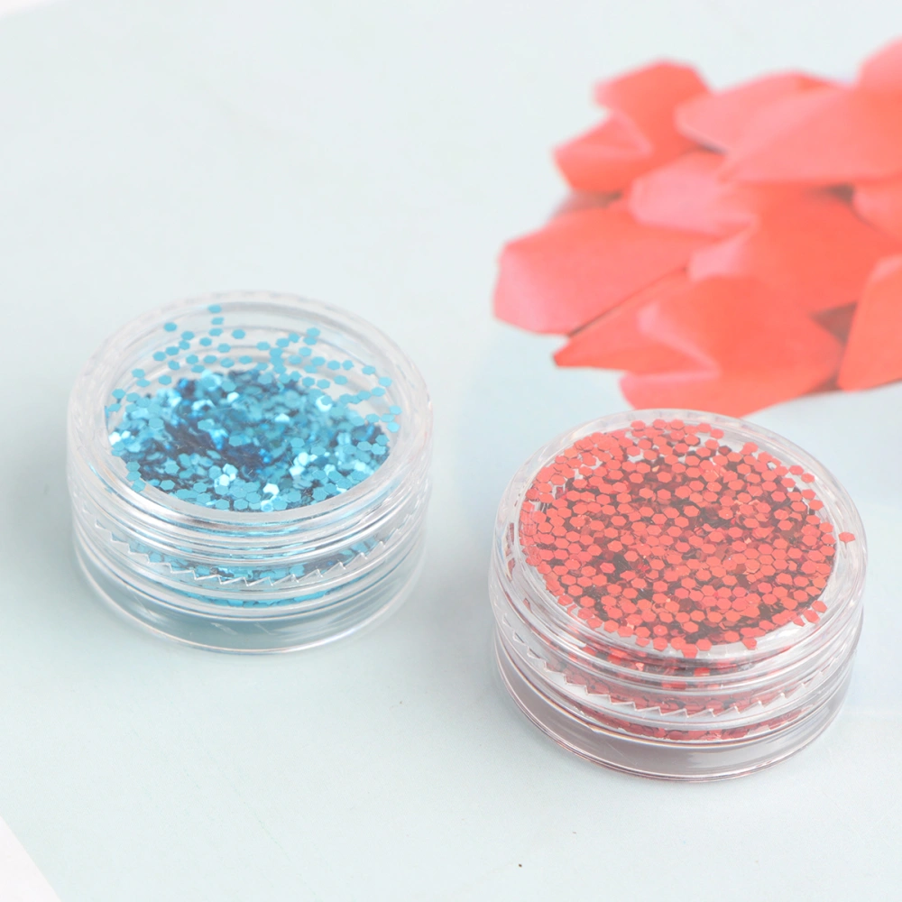 12 Colors Nail Art Glitter Shimmer Fluorescent Pearly Powder Dust Tips Decoration Nail DIY Accessories