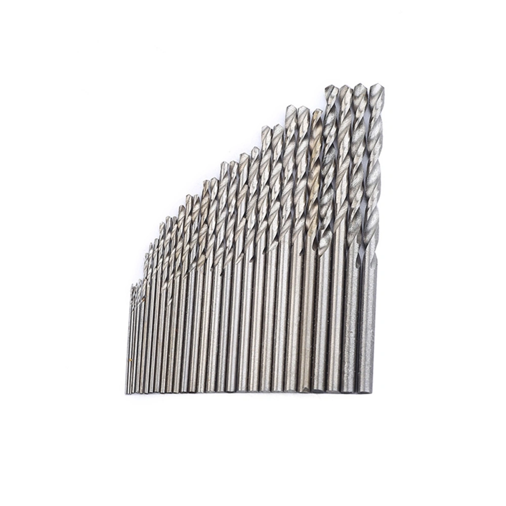 28 Pcs Round Precision HSS Drill Bits High Steel Drill Set for Metal Wood Plastic Woodworking