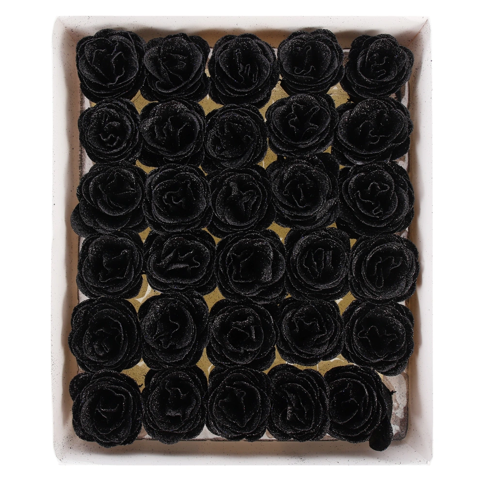 1 box of Artificial Rose Flowers Preserved Roses DIY Wedding Bouquet Rose Decor