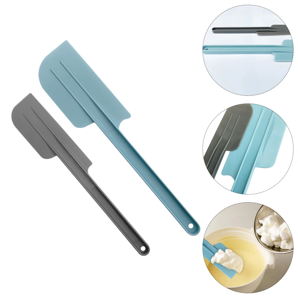 2 Pcs PP Baking Scrapers Practical Baking Tools Household Durable Cookers