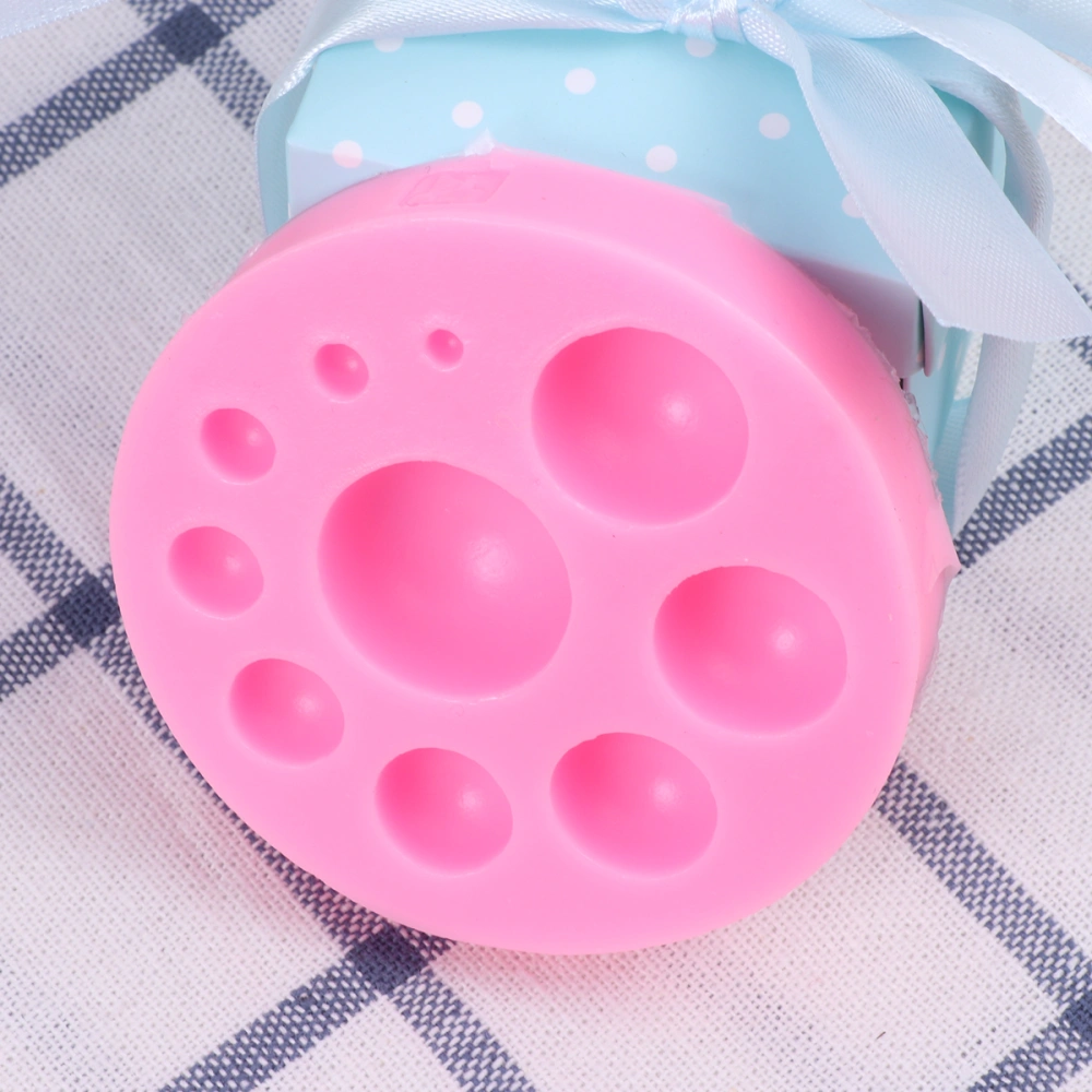 Silicone Cake Mold Round Dots Mold Cake Decorating Tool Cupcake Dessert Chocolate Fondant Mold