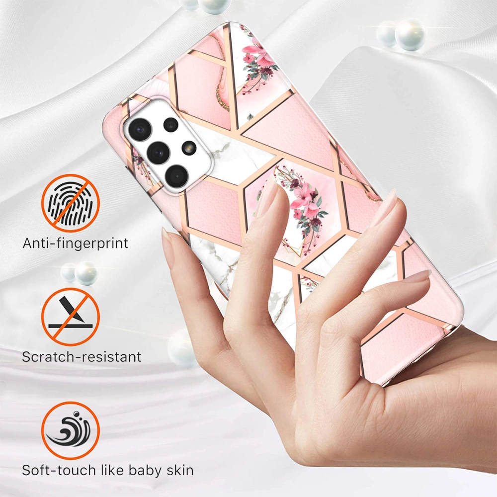 1pc Anti Scratch Phone Protective Shell Phone Case Compatible for Galaxy A32 5G