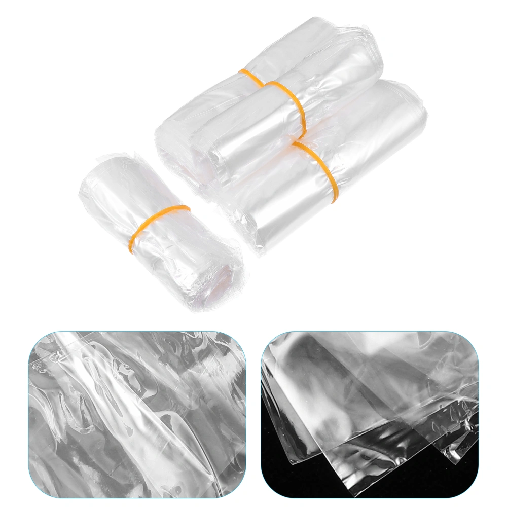 400Pcs Shrink Wrap Bag Transparent Waterproof Heat Shrink Bags Clear Sealer Film