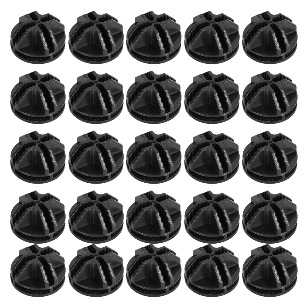 40pcs Home Practical Cabinet Closet Buckles Fixing Buckles Connecting Buckle