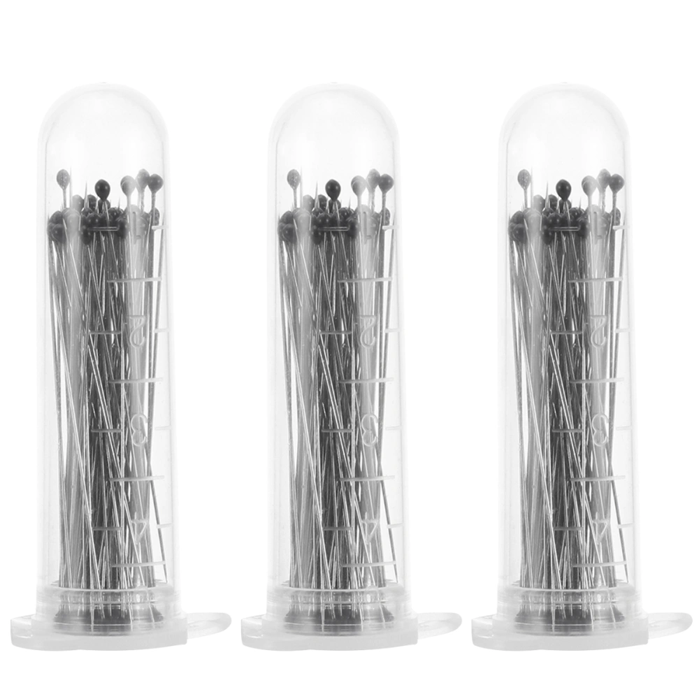 300pcs Stainless Steel Insect Specimen for School Entomology Dissection Science Education (No.1/2/3 Pin Each 100pcs)