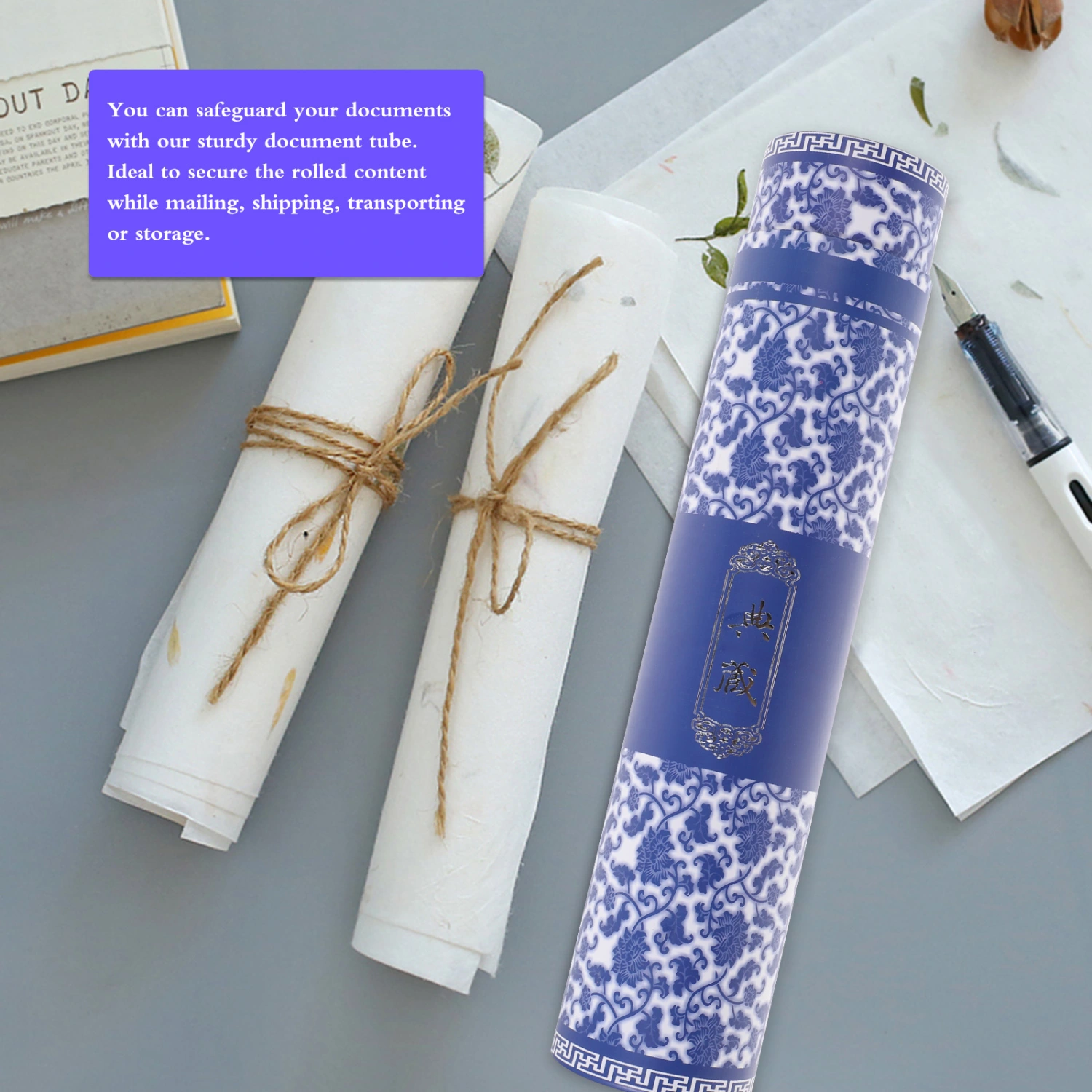 Extendable Telescopic Painting Paper Artwork Storage Tubes Mailing Tube