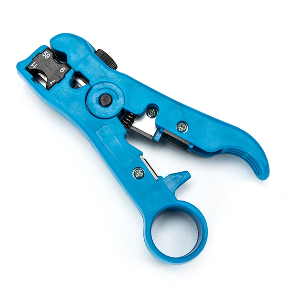 Multi Functional Coaxial Cable Stripper(Blue)