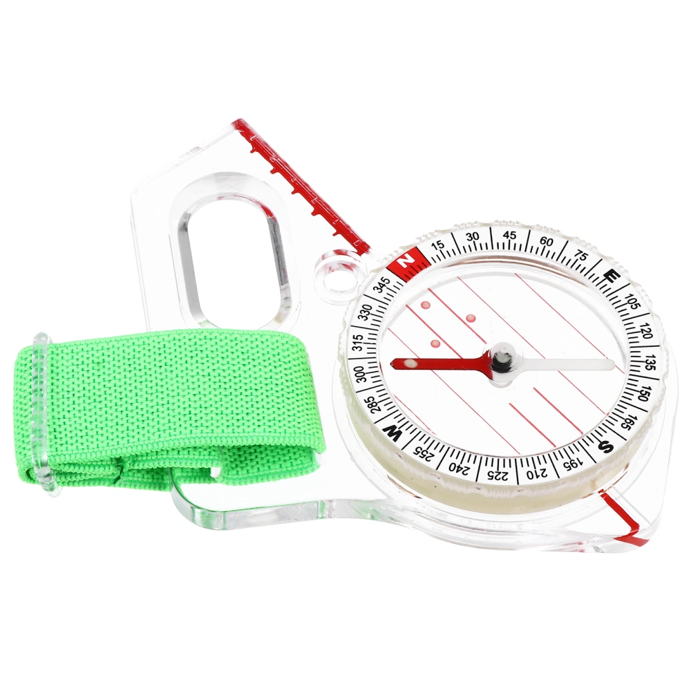 1pc Acrylic Compass Tools Kids Compass Outdoor Physics Experiment Accessories