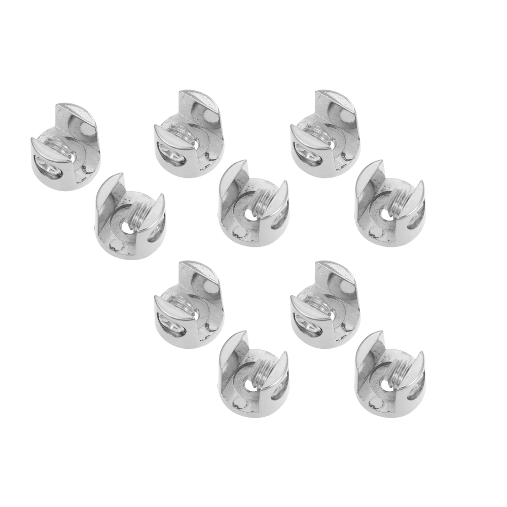 10 Pcs Mount Clamp Mirror Clip Multi-purpose Wall Mount Clip Bathroom Hardwares