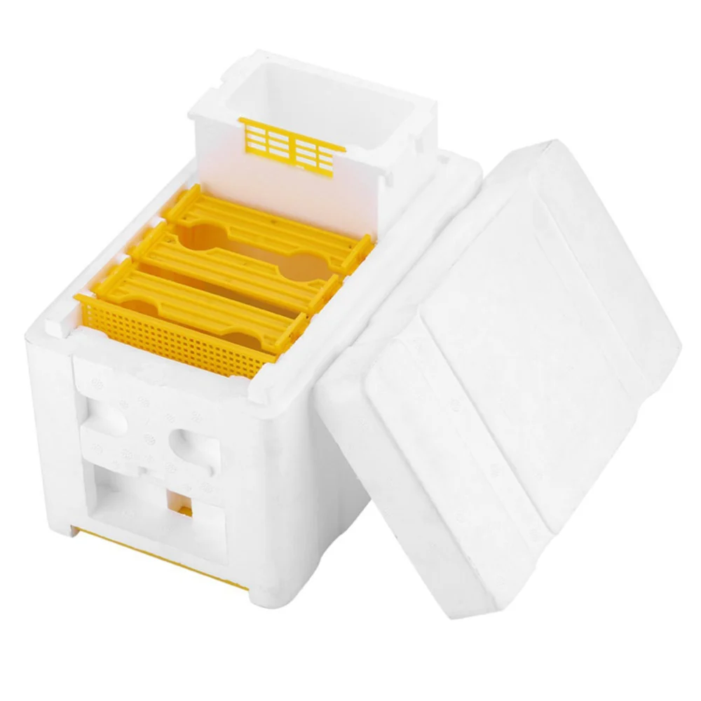 Beehive Frames Beekeeping King Pollination Breeding Box Beekeeping Supplies Kit for Farm Beekeeper