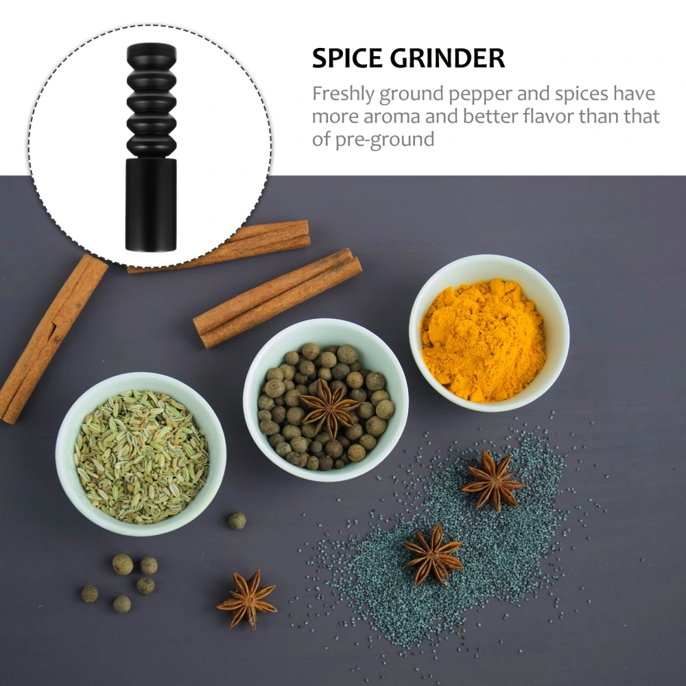 Wooden Pepper Spice Mill Grinder Rotor Manual Cumin Sesame Pepper Grinding Tool