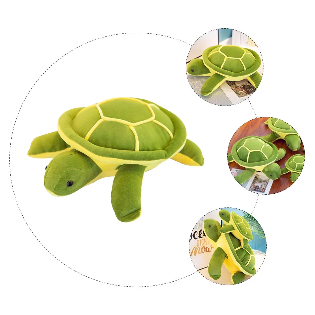 Turtle Plush Toy Turtle Stuffed Plaything Turtle Stuffed Plaything Turtle Throw Pillow