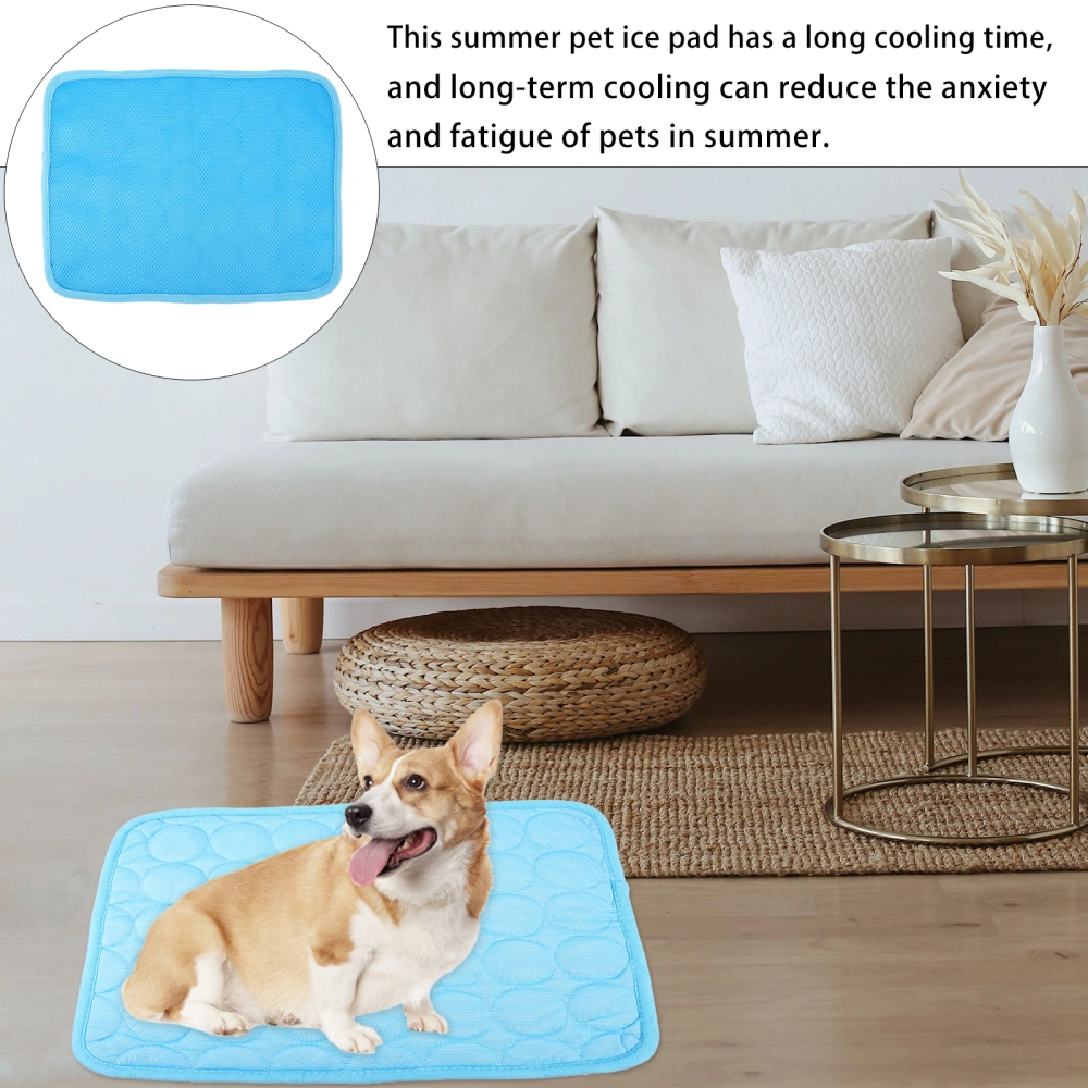 Pet Cooling Mat Pad Ice Silk Keep Cool in Summer Perfect for Dogs Cats