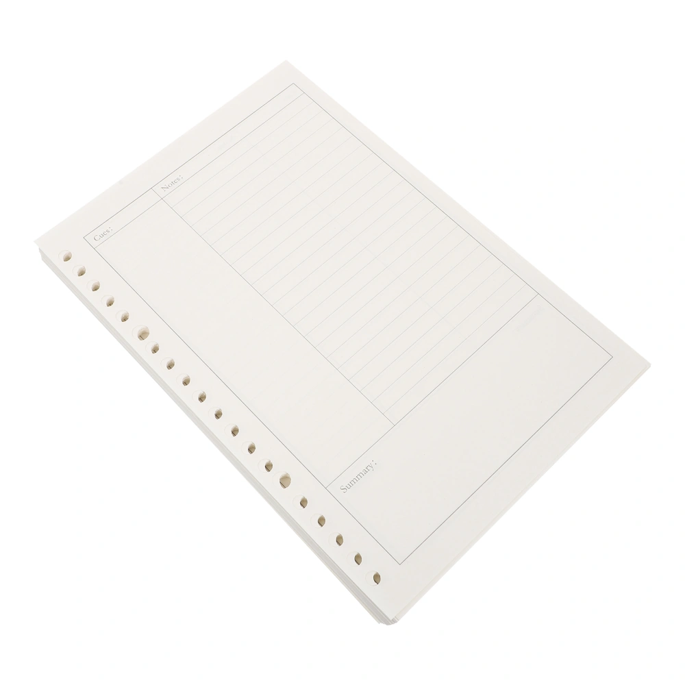 150 Pcs Detachable Notebook Inner Paper Replacements Premium Loose-leaf Refills