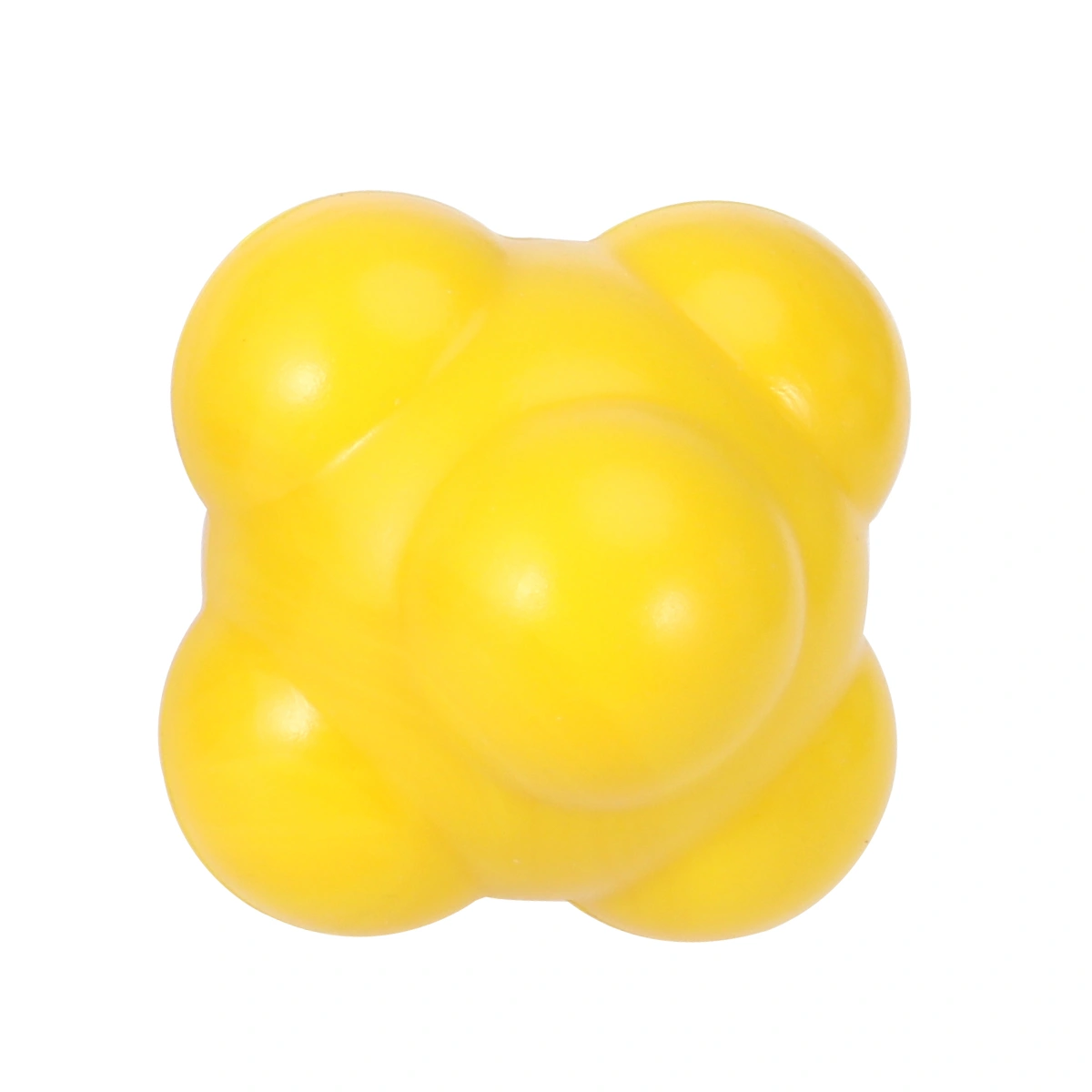 58mm Baseball Agility Reaction Ball for Developing Exceptional Hand-Eye Coordination - Medium Difficulty (Yellow)