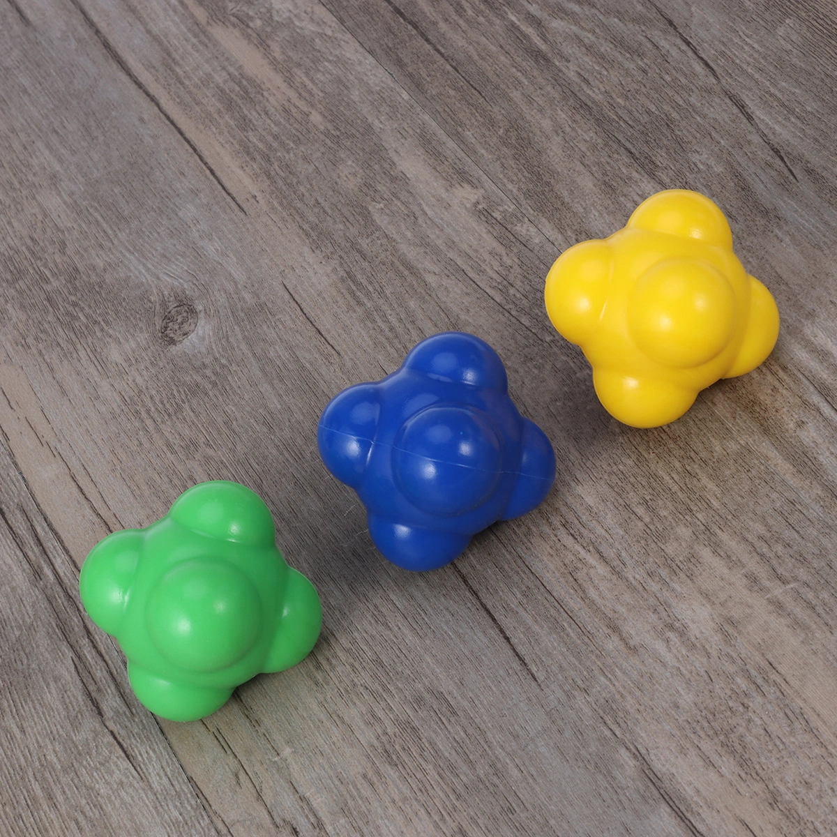 58mm Baseball Agility Reaction Ball for Developing Exceptional Hand-Eye Coordination - Medium Difficulty (Yellow)
