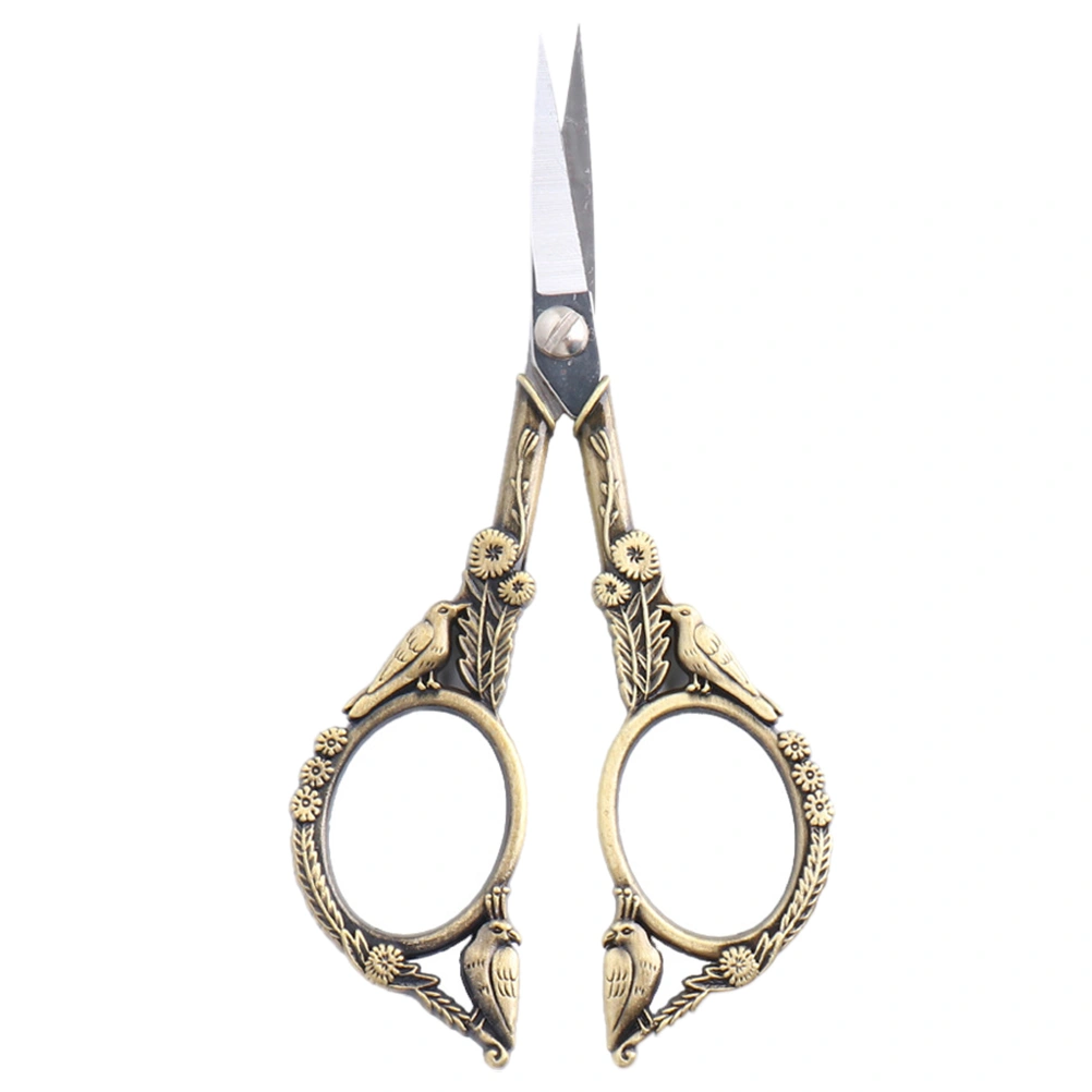1pc Stainless Steel Scissors Multipurpose Scissors Bird Modeling Scissors