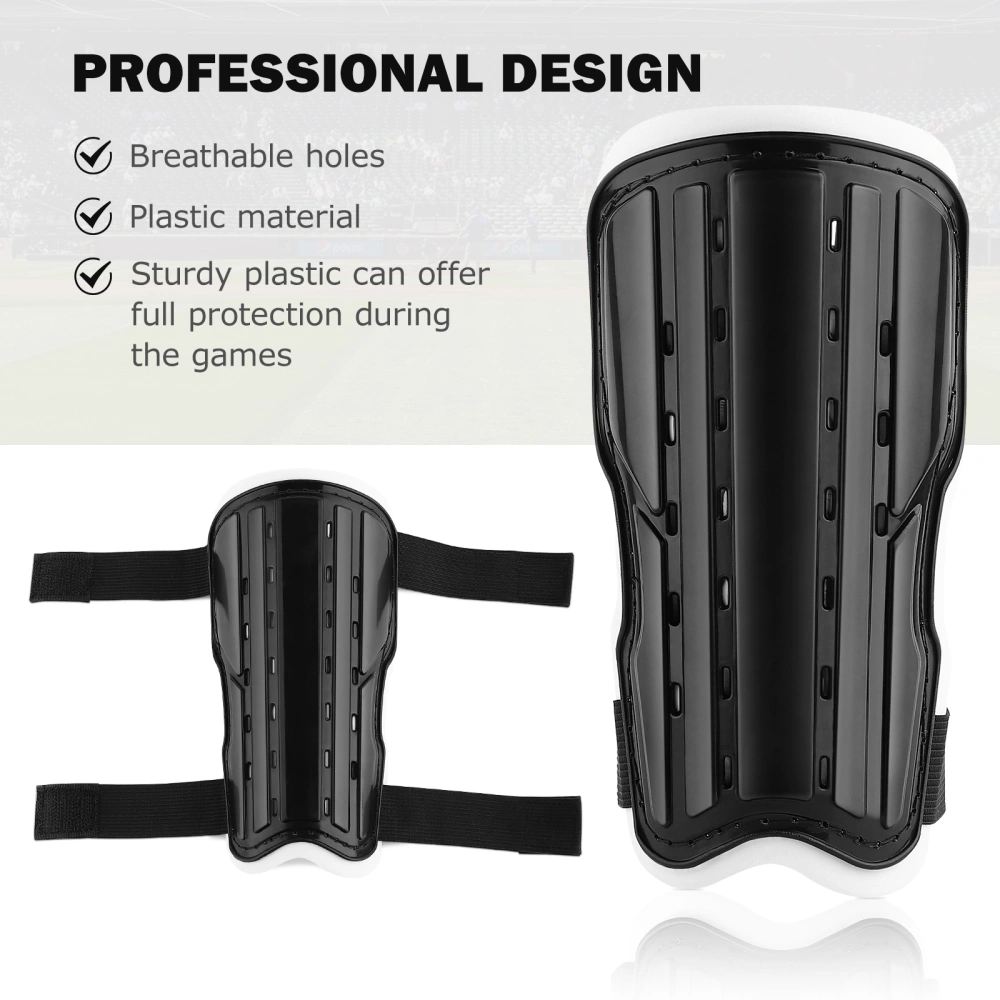 1 Pair Youth Soccer Shin Guards Reduce Injuries Soccer Shin Pads EVA Cushion Protection Football Shin Guards