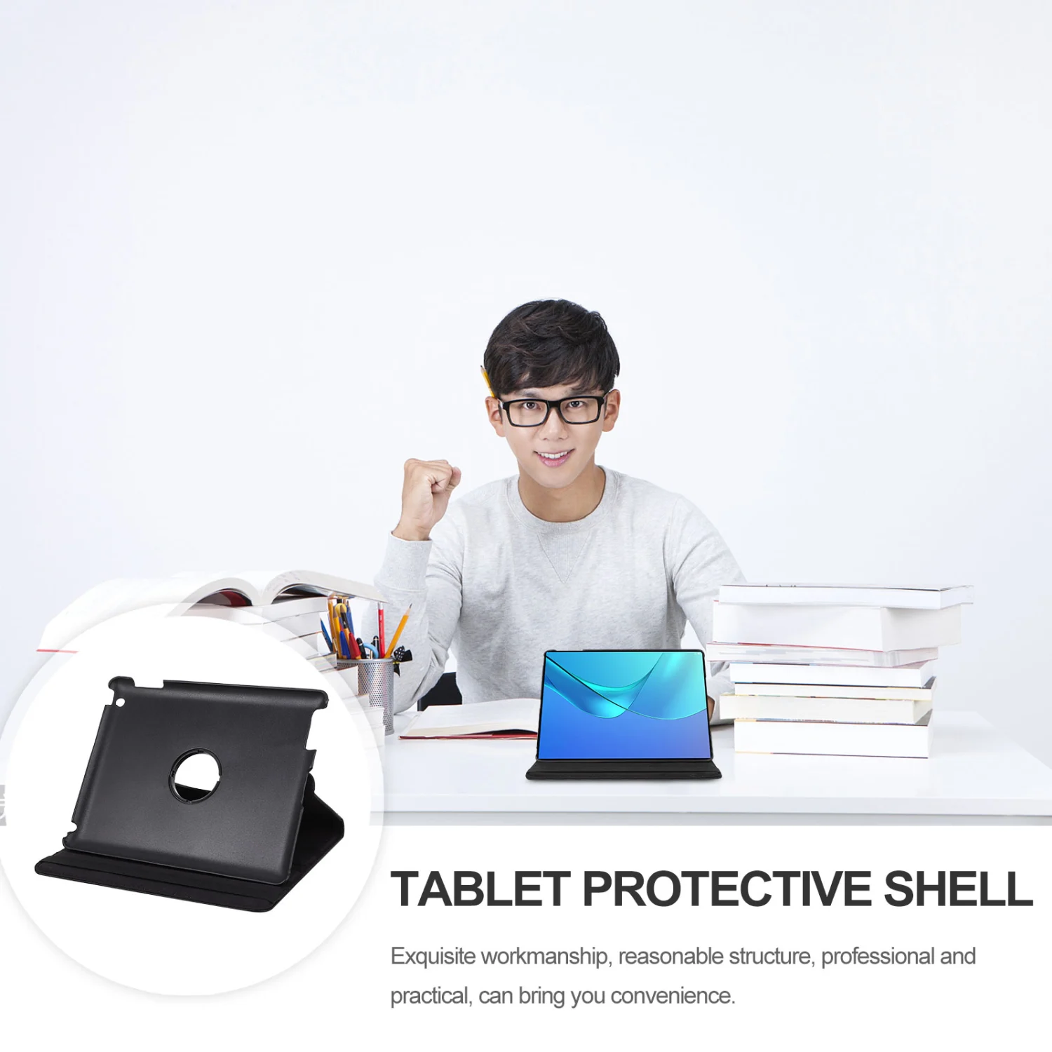 Tablet Protector Cover Tablet Anti-scratch Shell Compatible for iPad 2/3/4