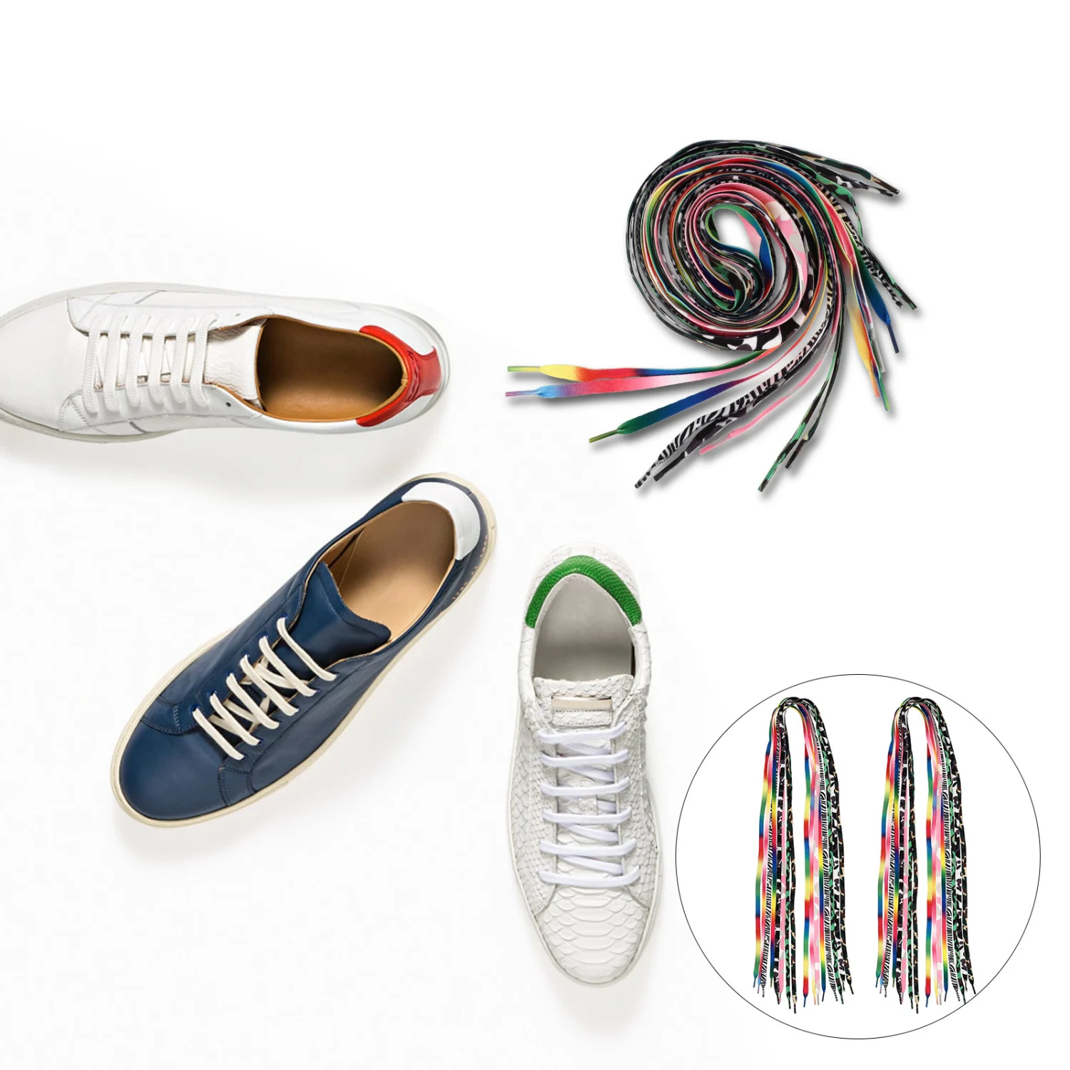 8 pairs of Roller Skates Shoelaces Ski Shoelaces Sports Shoes Shoelaces