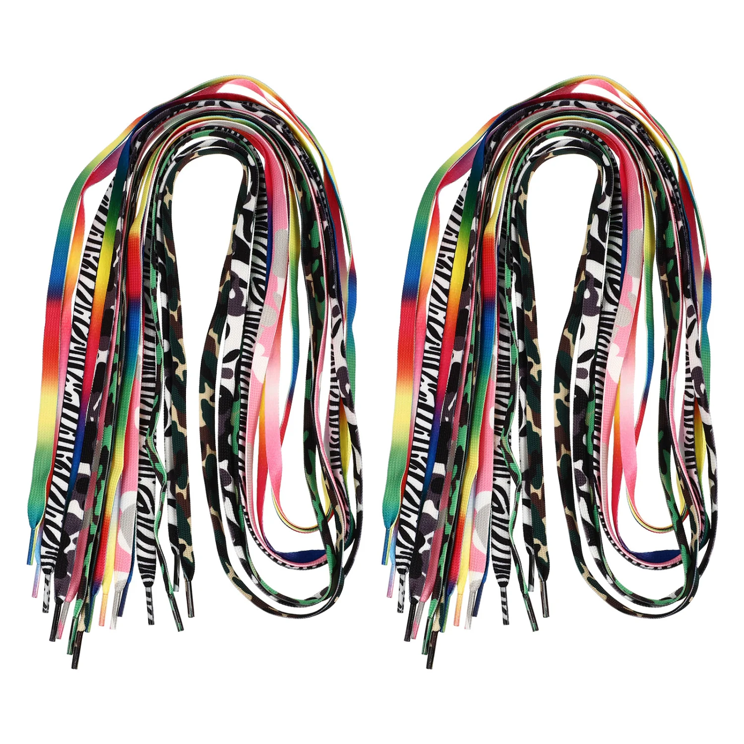 8 pairs of Roller Skates Shoelaces Ski Shoelaces Sports Shoes Shoelaces