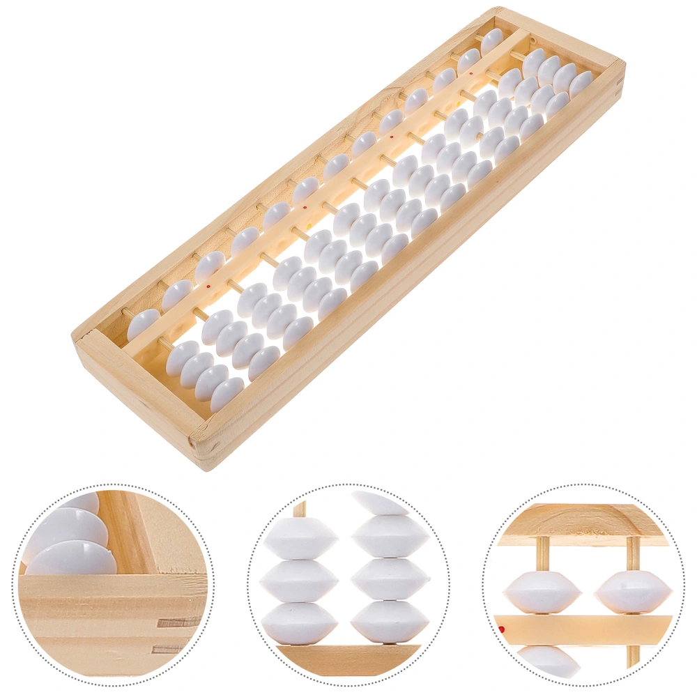 1pc Wooden Educational Abacus Arithmetic Abacus Student Calculating Abacus