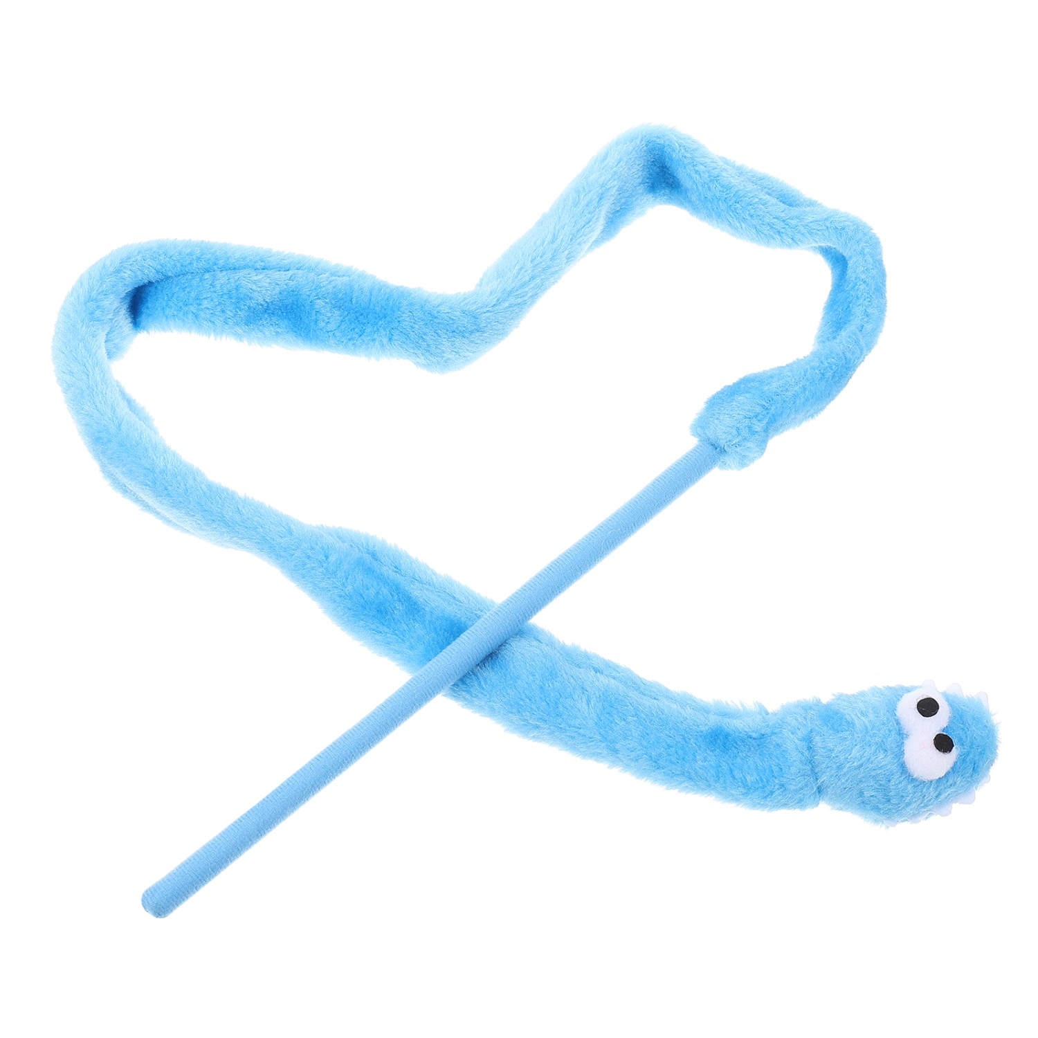 Catnip Cat Teasing Stick Cat Interactive Toy Cat Teaser Toy Cat Interactive Toy (Blue)