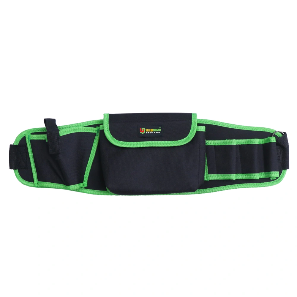 1PC Multifunctional Electrician Tools Bag Waist Pouch Belt Storage Holder Organizer for Working (Y7, Green)