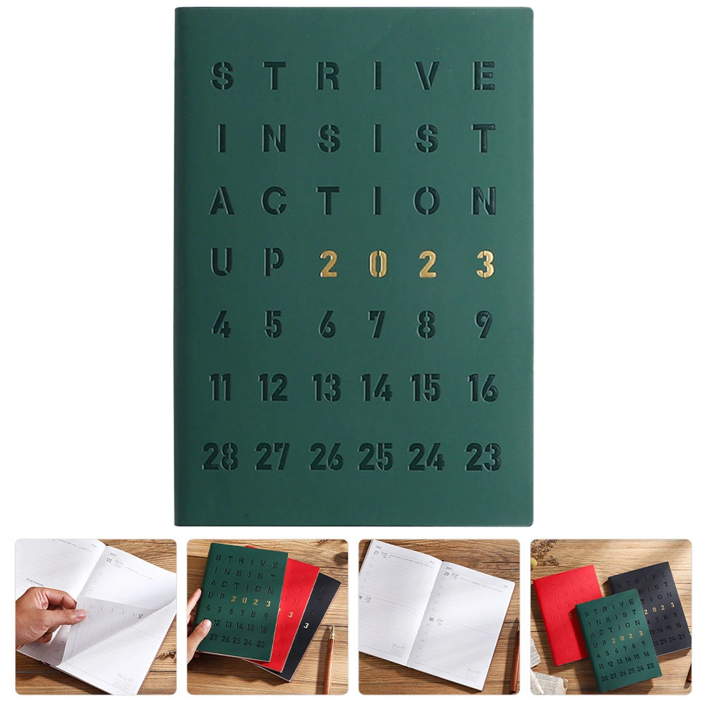Efficient Planner Date Calendar To Do List Notepad Schedule Plan Pad Planner for 2023