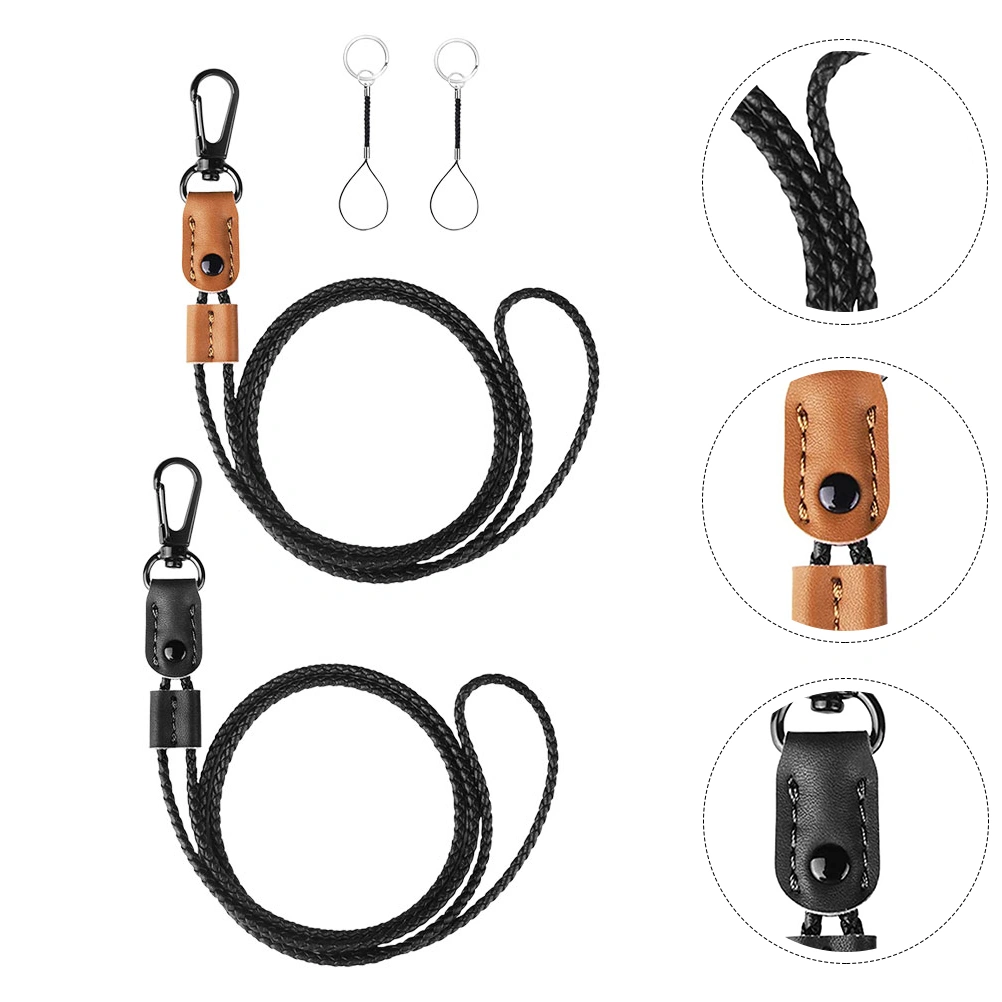 1 Set of Professional Badge Lanyards Multi-function Key Lanyards Key Lanyard for Men