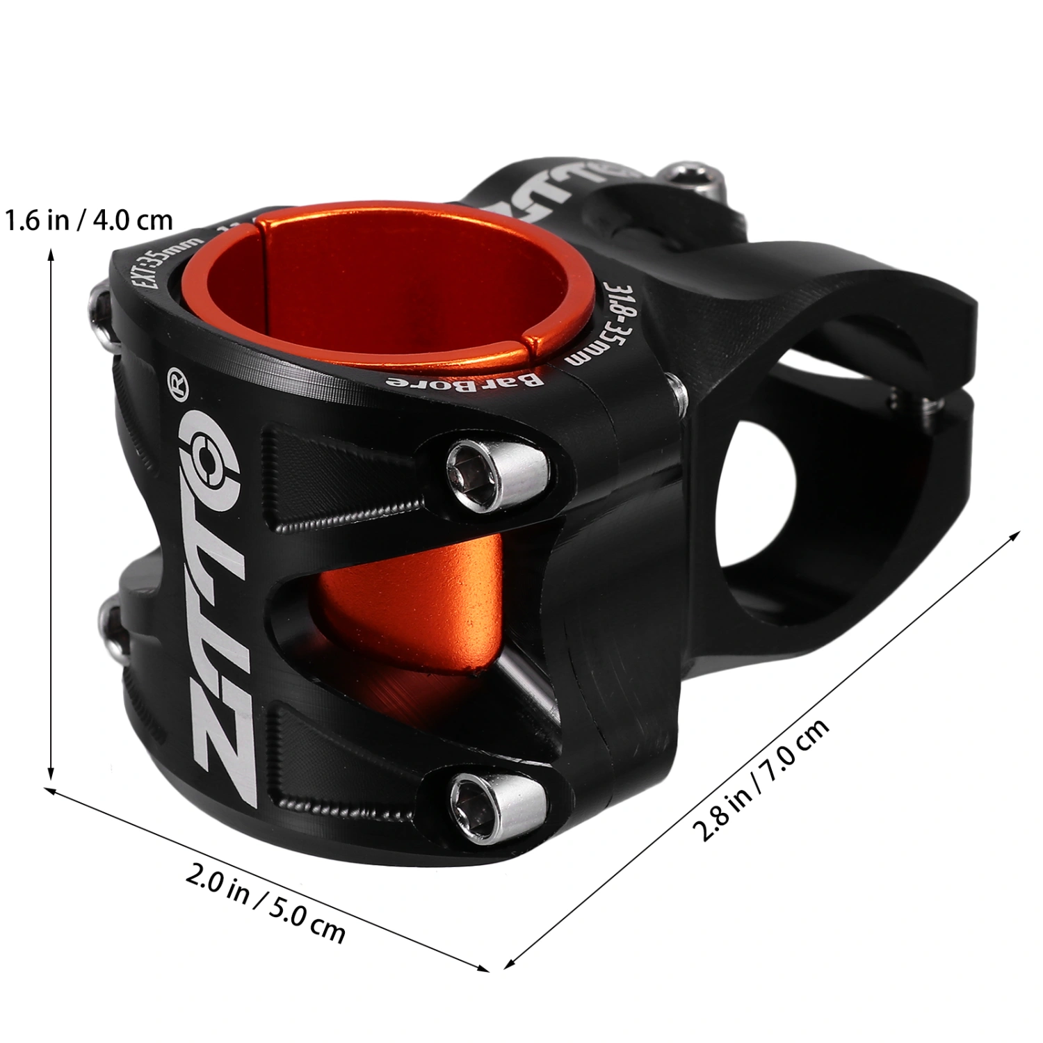 Aluminium Alloy Bike Stem Bike Handlebar Stem Extension Riser Handlebar Riser