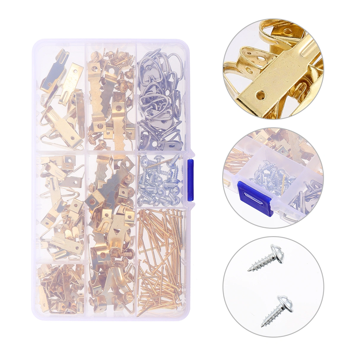 224 Pcs Picture Hooks Picture Hanging Hooks Picture Hangers Picture Hanging Kit