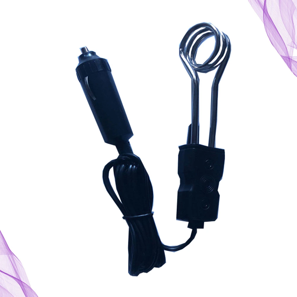 24V Portable Boil Water Bar Car Durable Water Heater Auto Practical Heating Water Stick