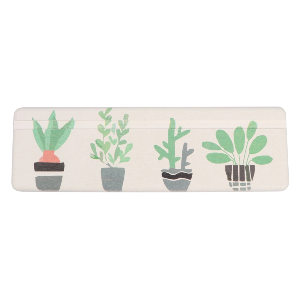 1pc Multifunction Diatom Mat Plant Printed Water Absorption Insulation Mug Mat Bathroom Soap Pad (Bonsai)