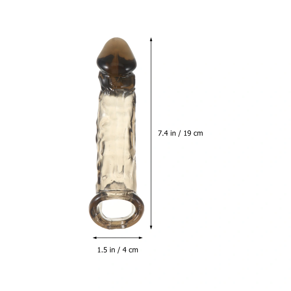 1Pc Male Penis Lock Sleeve Thickened Penis Cover Sex Supplies for Home Adult