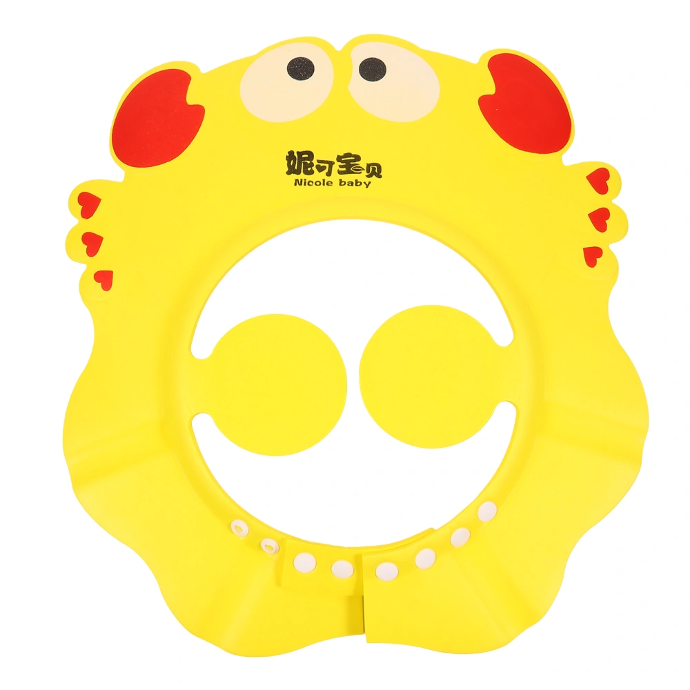 Adjustable Baby Bathing Shampoo Shower Protection Hat Visor for Toddler