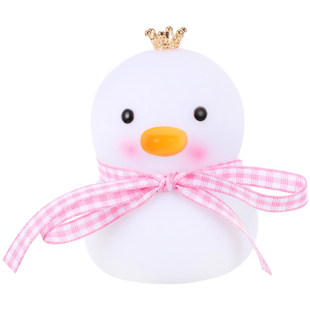 Lovely Duck Cartoon Night Light Kids Bedroom Lamp Decorative Light Ornament