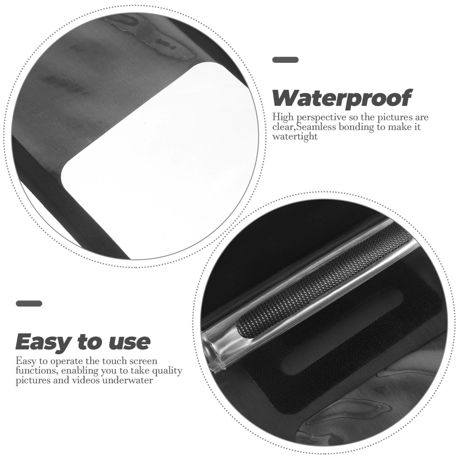 1PC Outdoor Rafting Water Park Supplies Swimming Pool Waterproof TPU Bag