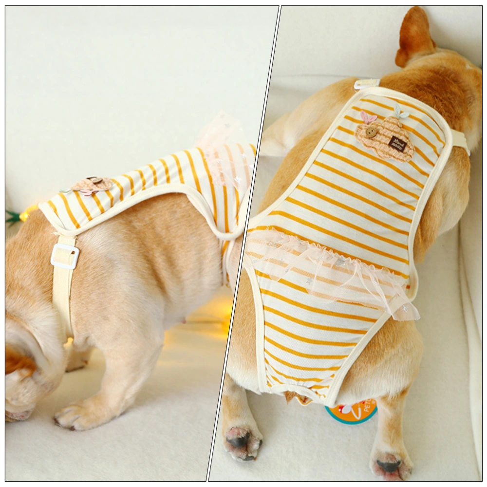 1pc Puppy Diaper Dog Sanitary Pantie Female Dog Underwear Pet Dog Diaper