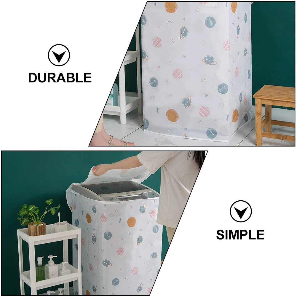 1Pc All-Round Washing Machine Cover Waterproof Portable Washer Cover