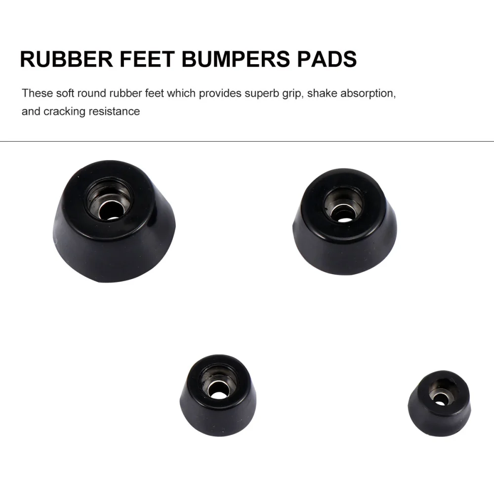 40Pcs Rubber Feet Bumpers Pads Antiskid Furniture Pads Home Supplies Accessories