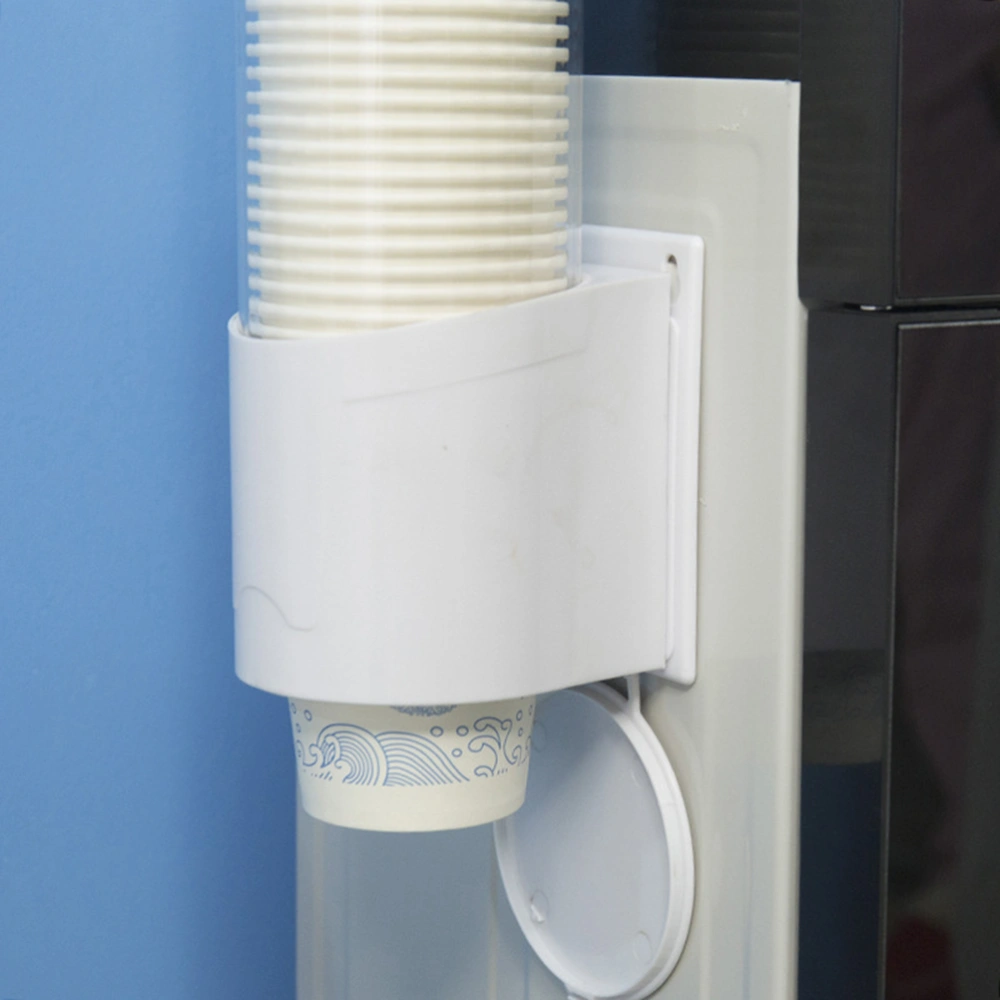 Wall Mounted Disposable Cup Dispenser Automatic Magnetic Plastic Paper Cup Holder