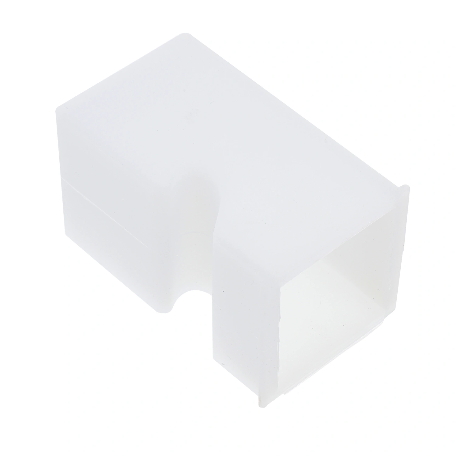 1pc Tealight Candle Holder Mold Cuboid Heart Design Candlestick Making Mold