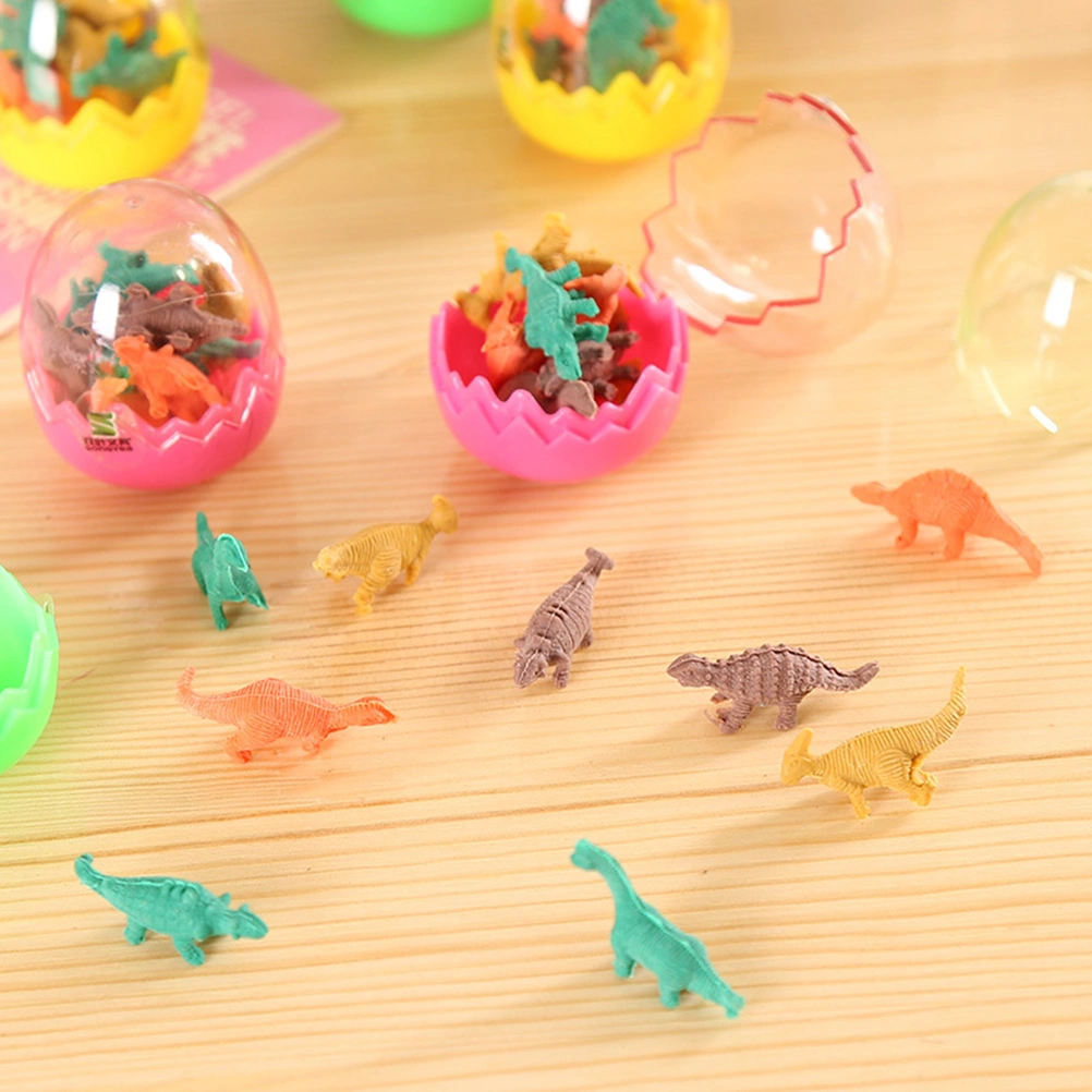 5 Bottles of Mini Dinosaur Erasers Pencil Erasers Mini Rubber Erasers Educational Dinosaur Animal Toys School Supplies Animal Erasers for Kids(Random Color)