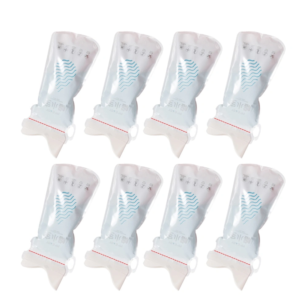 8pcs Disposable Urine Bags Portable Urination Device Emergency Pee Bags Urinal for Outdoor Travel