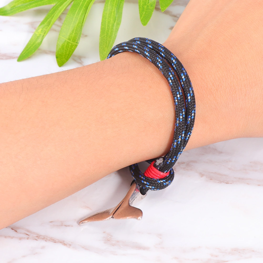 Woven Fishtail Bracelet Woven Chain Woven Bracelet Wristband Creative Jewelry Decor for Girls Lady - Type Fishtail 003