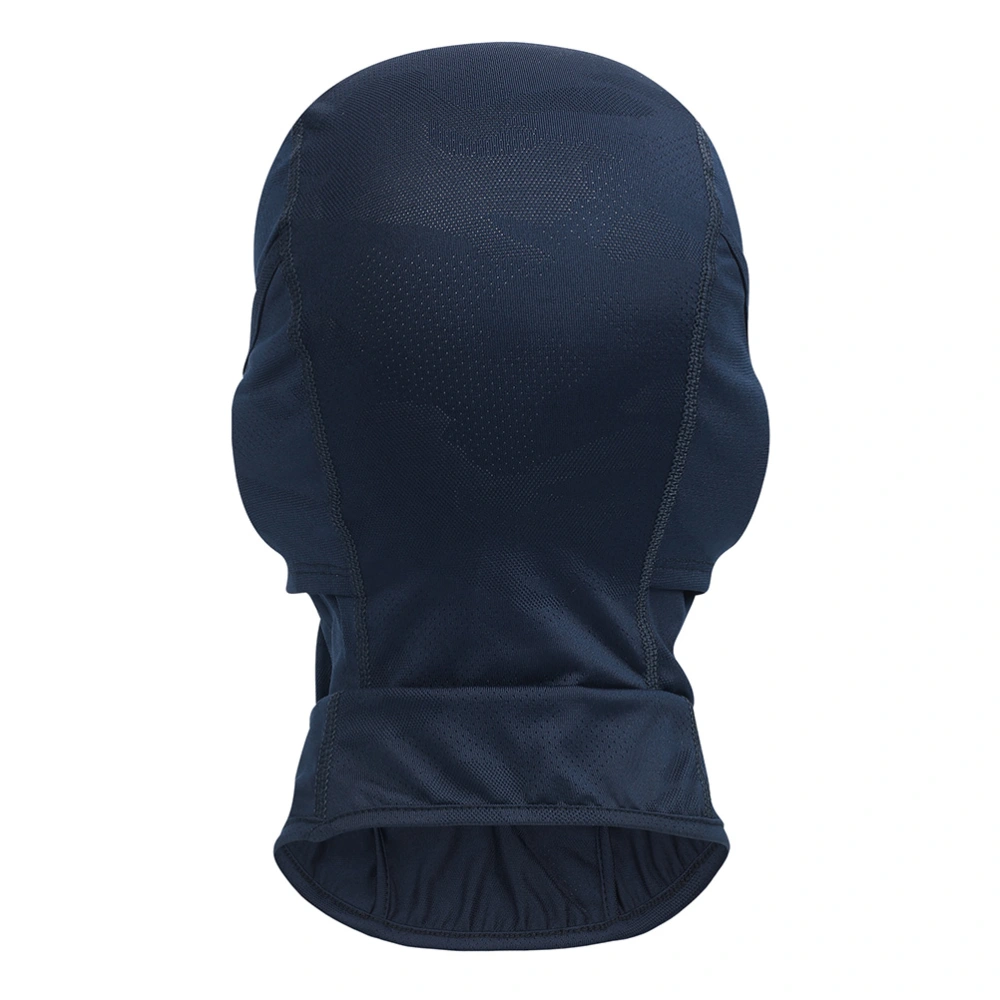 1PC Outdoor Riding Headwear Sports Cycling Headdress Sun Block Dustproof Protective Mask (Navy)